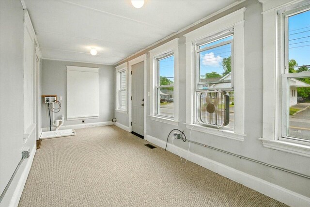 219 Lisbon St, Lisbon, ME 04250 - view of unfurnished sunroom