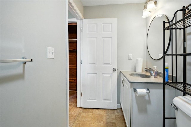 219 Lisbon St, Lisbon, ME 04250 - bathroom featuring vanity and toilet