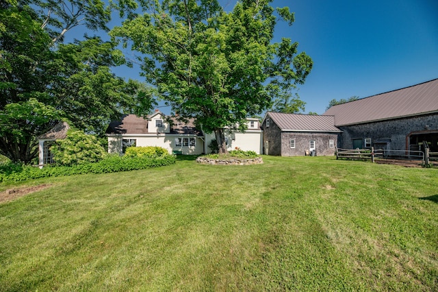 1785 Alna Rd, Alna, ME 04535 - view of yard