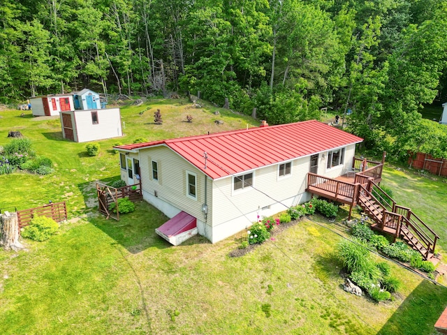 821 China Rd, Albion, ME 04910 - view of subject property featuring a forest