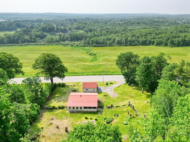 821 China Rd, Albion, ME 04910 - view of rural area featuring a heavily wooded area