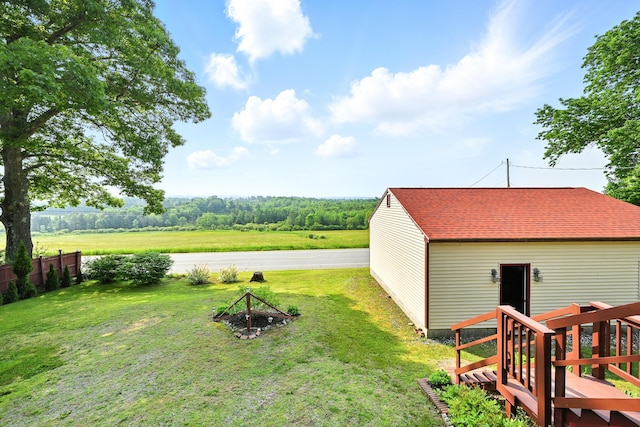 821 China Rd, Albion, ME 04910 - view of yard