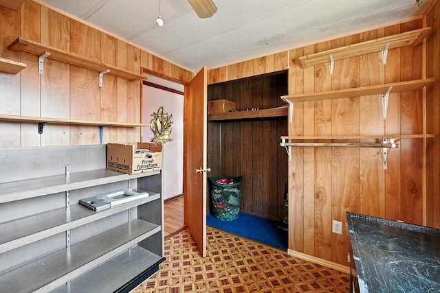 821 China Rd, Albion, ME 04910 - spacious closet with tile patterned floors