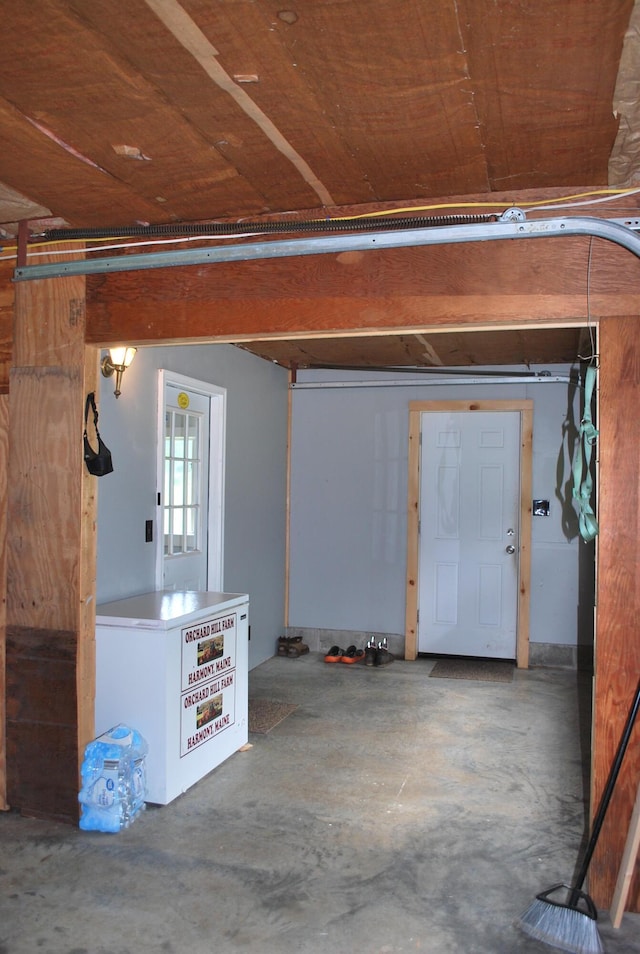 180 Chadbourne Rd, Harmony, ME 04942 - view of garage