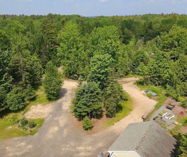 32 Low Hill Ln, Fletchers Landing Twp, ME 04605 - drone / aerial view of a heavily wooded area