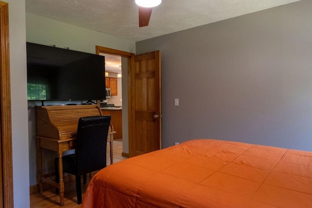 3350 Middle Rd, Sidney, ME 04330 - bedroom featuring light wood-type flooring