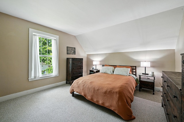 14 Maple St, Lisbon, ME 04252 - bedroom with carpet and vaulted ceiling
