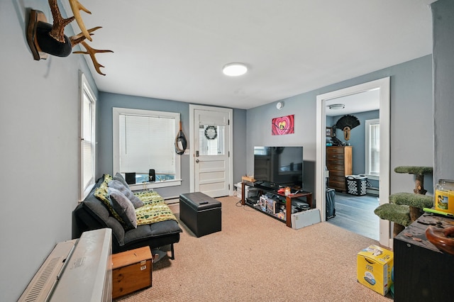 14 Maple St, Lisbon, ME 04252 - view of carpeted living area