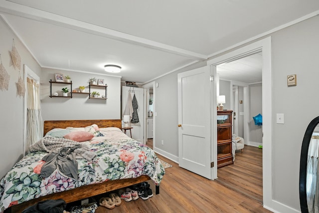 14 Maple St, Lisbon, ME 04252 - bedroom with wood finished floors and baseboards
