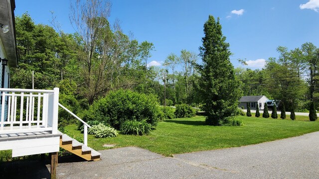 50 George Wright Rd, Woolwich, ME 04579 - view of grassy yard