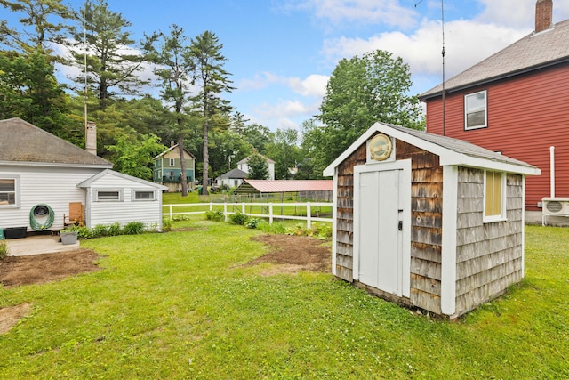 33 Maple St, Limerick, ME 04048 - view of yard featuring a storage unit