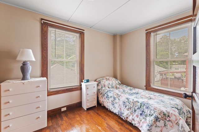 33 Maple St, Limerick, ME 04048 - bedroom featuring multiple windows and wood finished floors