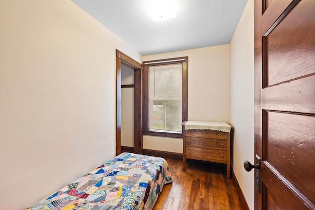 33 Maple St, Limerick, ME 04048 - bedroom with hardwood / wood-style floors and baseboards