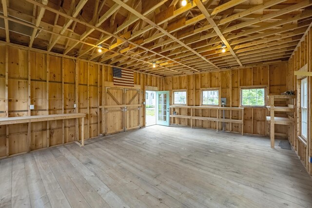 701 Wallston Rd, Saint George, ME 04860 - miscellaneous room with hardwood / wood-style flooring