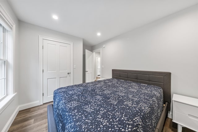 701 Wallston Rd, Saint George, ME 04860 - bedroom with wood finished floors and recessed lighting