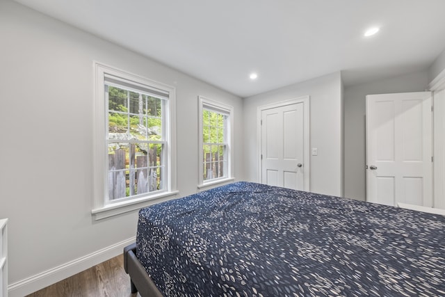 701 Wallston Rd, Saint George, ME 04860 - bedroom with wood finished floors and recessed lighting
