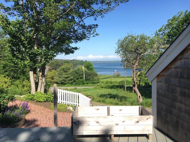 701 Wallston Rd, Saint George, ME 04860 - deck with a water view
