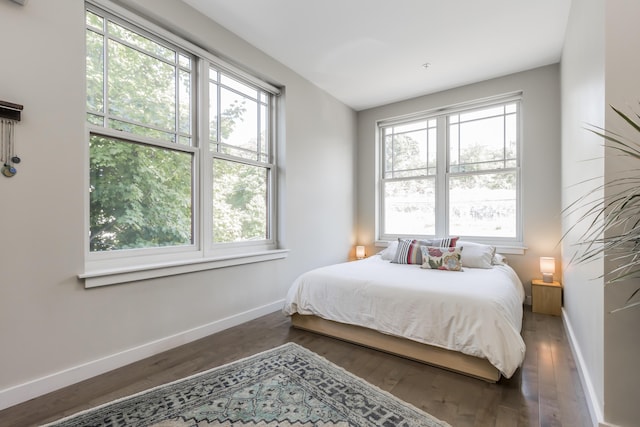 156 Sheridan St Unit 2A, Portland, ME 04101 - bedroom featuring wood finished floors and baseboards