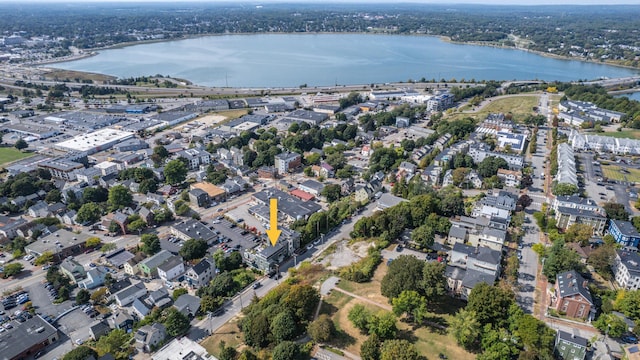 156 Sheridan St Unit 2A, Portland, ME 04101 - aerial view of property's location featuring a large body of water