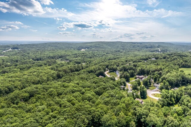 187 Hickory Dr, Auburn, ME 04210 - aerial view of a heavily wooded area