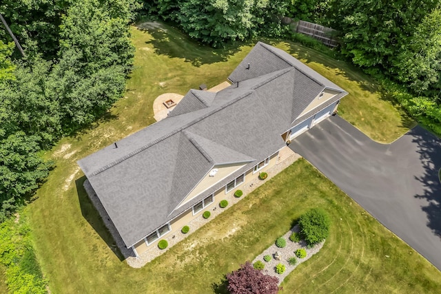 187 Hickory Dr, Auburn, ME 04210 - aerial view of property and surrounding area