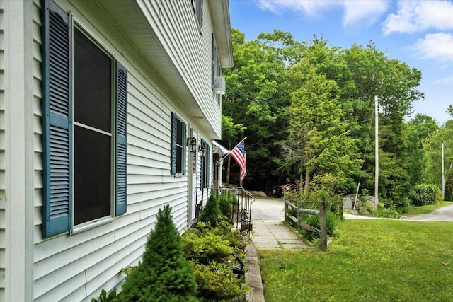 189 Old Chadbourne Rd, Lewiston, ME 04240 - view of home's exterior featuring a yard