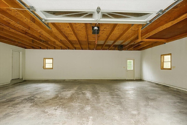 189 Old Chadbourne Rd, Lewiston, ME 04240 - garage with a garage door opener