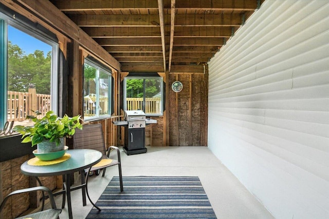 189 Old Chadbourne Rd, Lewiston, ME 04240 - view of patio / terrace with grilling area