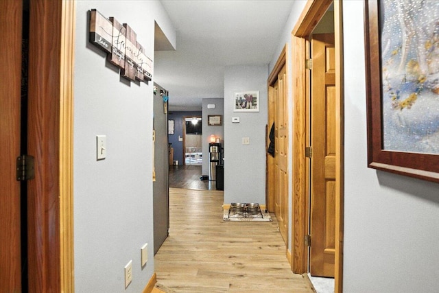 189 Old Chadbourne Rd, Lewiston, ME 04240 - hall with light wood-style flooring