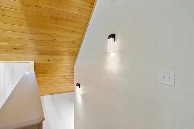 1719 Dixmont Rd, Etna, ME 04434 - detailed view of wooden walls