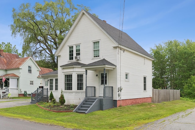 25 Searles St, Livermore Falls, ME 04254 - view of front of house featuring a shingled roof