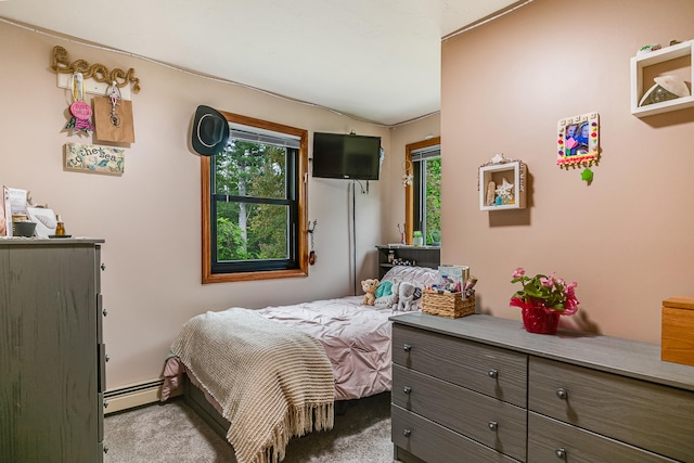 14 Old County Rd, South Berwick, ME 03908 - bedroom featuring a baseboard radiator, multiple windows, and carpet floors