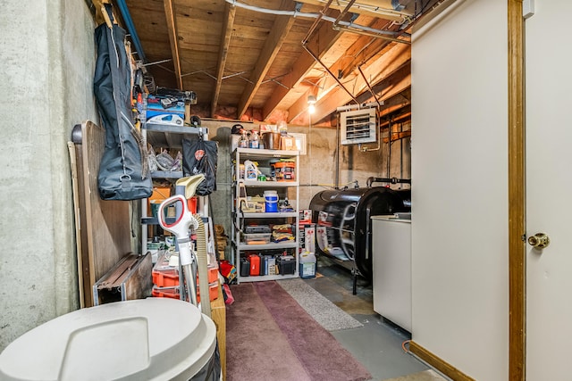 14 Old County Rd, South Berwick, ME 03908 - unfinished below grade area featuring a heating unit