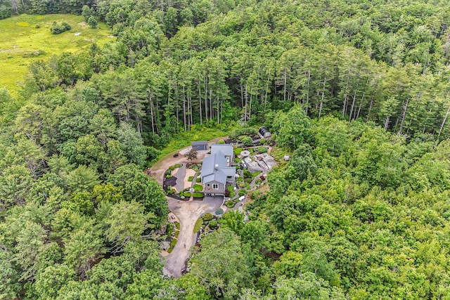 14 Old County Rd, South Berwick, ME 03908 - drone / aerial view of a heavily wooded area