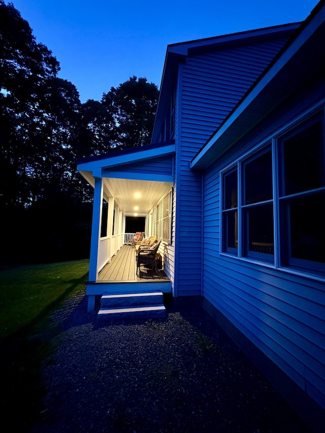66 Stoney Acres Rd, Pittston, ME 04345 - entrance to property