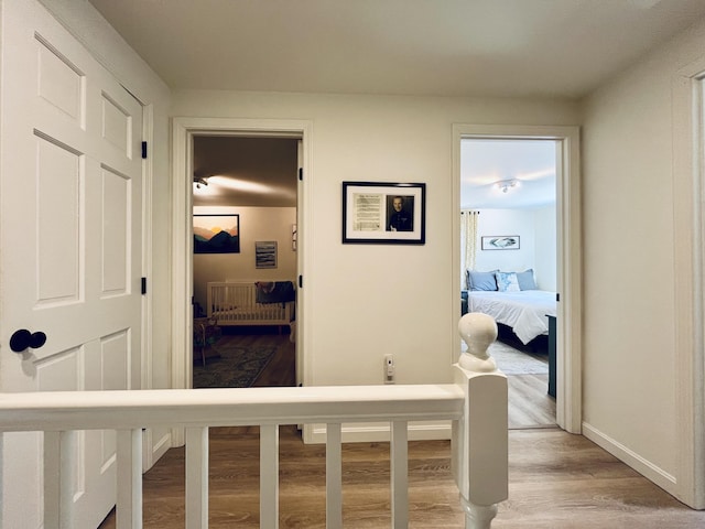 66 Stoney Acres Rd, Pittston, ME 04345 - corridor with light wood-style floors and baseboards