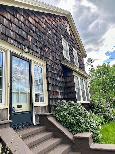 28 Holly St, Auburn, ME 04210 - view of home's exterior featuring entry steps
