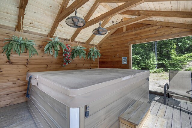 16 Keystone Spring Rd, Poland, ME 04274 - view of wooden terrace