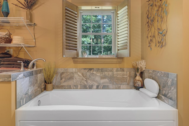 16 Keystone Spring Rd, Poland, ME 04274 - bathroom featuring a garden tub