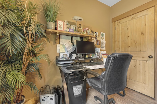 16 Keystone Spring Rd, Poland, ME 04274 - home office featuring wood finished floors