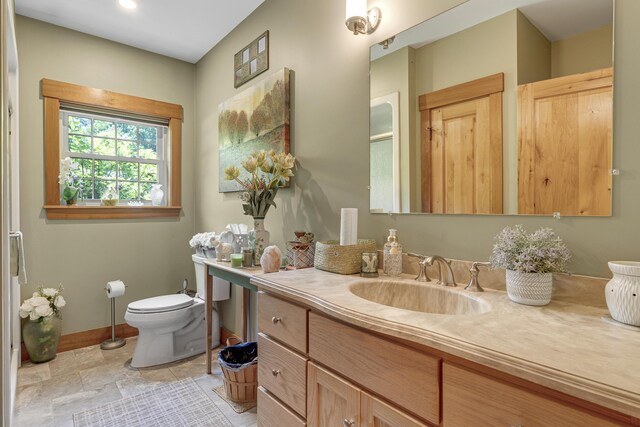 16 Keystone Spring Rd, Poland, ME 04274 - full bathroom featuring vanity and toilet