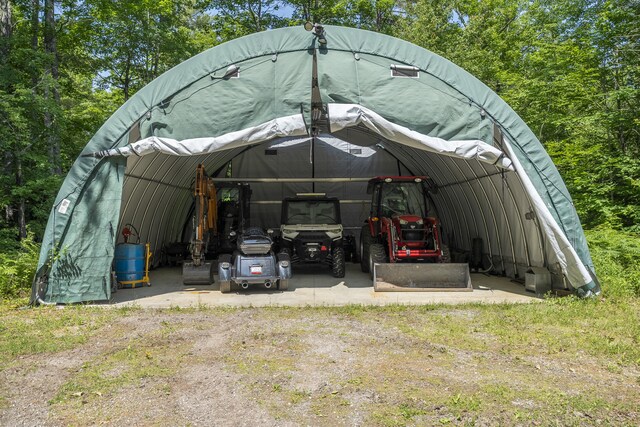 16 Keystone Spring Rd, Poland, ME 04274 - view of outbuilding featuring a carport