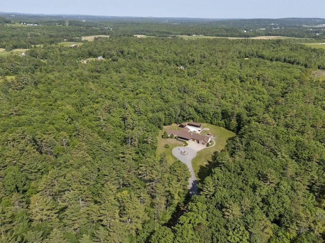 16 Keystone Spring Rd, Poland, ME 04274 - view of property location featuring a forest