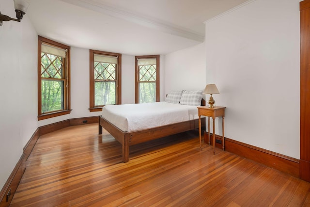 4 Fairbourne Ln, York, ME 03902 - bedroom featuring hardwood / wood-style flooring and baseboards