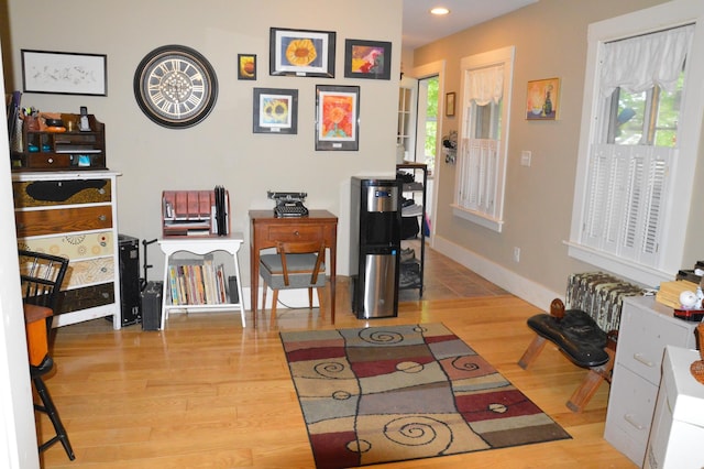 86 Summer St, Saco, ME 04072 - office space with wood finished floors and recessed lighting