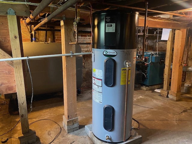 86 Summer St, Saco, ME 04072 - utilities with hybrid water heater and oil tank