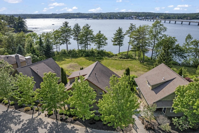 71 Village Way Unit 506, Edgecomb, ME 04556 - drone / aerial view of a nearby body of water
