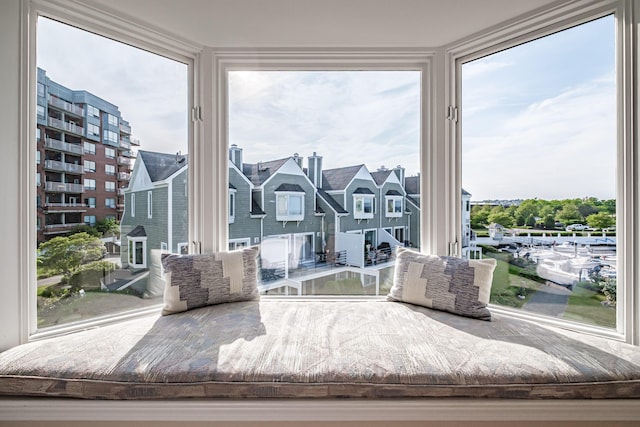 148 Breakwater Dr Unit 17, South Portland, ME 04106 - living area with expansive windows