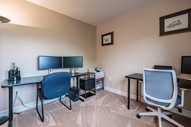 148 Breakwater Dr Unit 17, South Portland, ME 04106 - office featuring baseboards and carpet flooring
