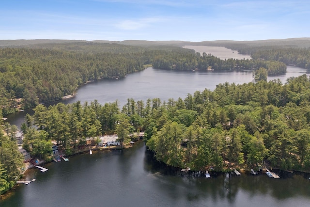 8 Log Cabin Ln Unit 9, Shapleigh, ME 04076 - aerial overview of property's location with a nearby body of water